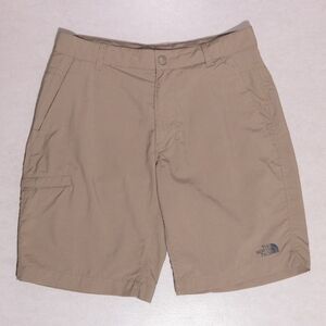 The North Face Horizon 2.0 Brown Cargo Nylon Shorts Men's 32 Hiking Outdoors